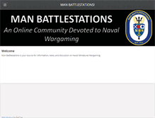 Tablet Screenshot of manbattlestations.com